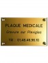 Plaque Médicale