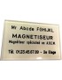 Plaque Magnétiseur