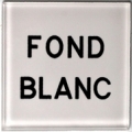 Plaque plexi blanche